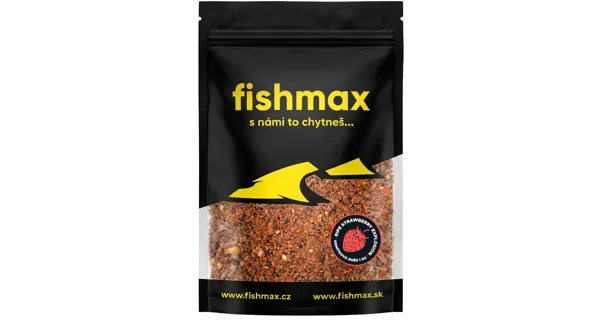 FISHMAX - Krmítková zmes Ripe Strawberry Explosion 1 kg