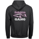 FISHMAX - Mikina Fishmax Gang Čierno Ružová veľ. L