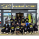 FISHMAX - Mikina Fishmax Gang Čierno Ružová veľ. M