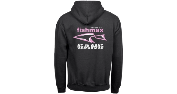 FISHMAX - Mikina Fishmax Gang Čierno Ružová veľ. S