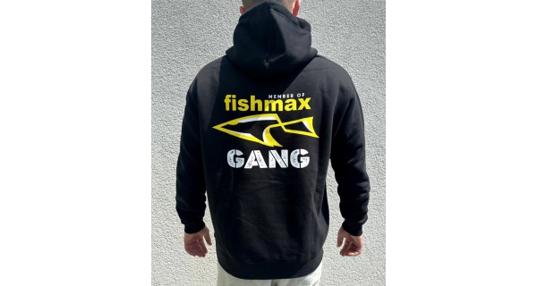 FISHMAX - Mikina Fishmax Gang Čierno Žltá veľ. 2XL