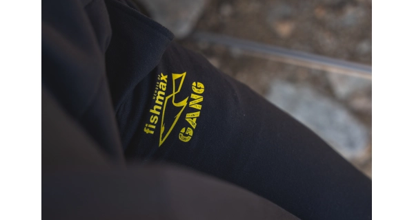 FISHMAX - Mikina Fishmax Gang Čierno Žltá veľ. 3XL