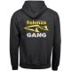 FISHMAX - Mikina Fishmax Gang Čierno Žltá veľ. XL