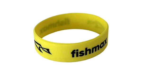 FISHMAX - Náramok s logom veľ. L Žltý