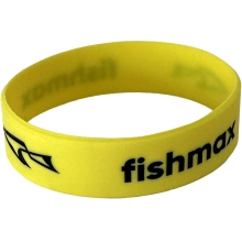 FISHMAX - Náramok s logom veľ. M Žltý