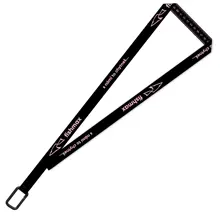 FISHMAX - Originálna kľúčenka s funkciou metra Lanyard Ružová