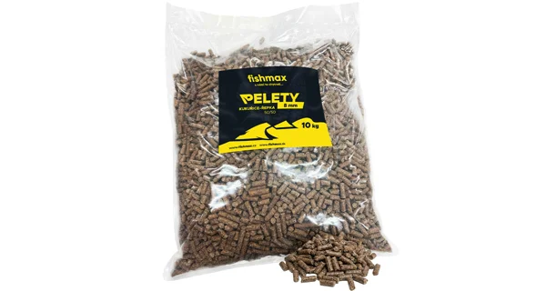 FISHMAX - Pelety Kukurica Repka 50/50 8 mm 10 kg