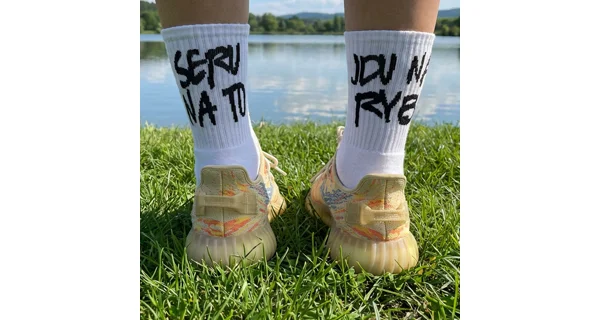 FISHMAX - Ponožky S**U NA TO, JDU NA RYBY veľ. 41-45