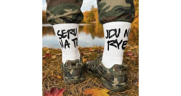 FISHMAX - Ponožky S**U NA TO, JDU NA RYBY veľ. 41-45