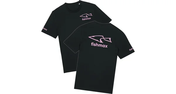 FISHMAX - Tričko PREMIUM Edition Ružové Logo veľ. L