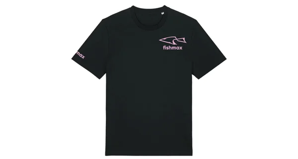 FISHMAX - Tričko PREMIUM Edition Ružové Logo veľ. L