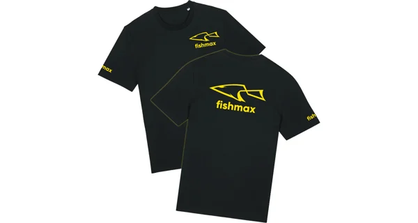 FISHMAX - Tričko PREMIUM Edition Žlté Logo veľ. L
