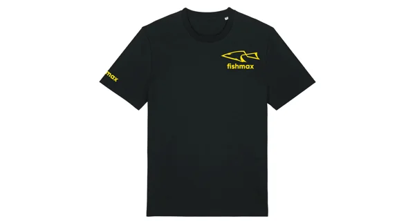 FISHMAX - Tričko PREMIUM Edition Žlté Logo veľ. L