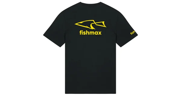 FISHMAX - Tričko PREMIUM Edition Žlté Logo veľ. XL