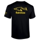 FISHMAX - Tričko s logom čiernej veľ. S