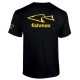 FISHMAX - Tričko s logom čiernej veľ. S