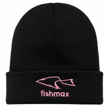 FISHMAX - Zimná čiapka ružové logo