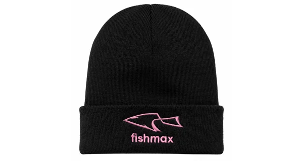 FISHMAX - Zimná čiapka ružové logo
