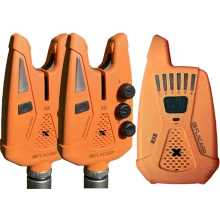 FLACARP - Sada signalizátorov X8 + príposluch RX8 2+1 Oranžová