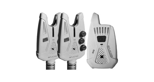 FLACARP - Sada signalizátorov X8 + príposluch RX8 2+1 Šedá