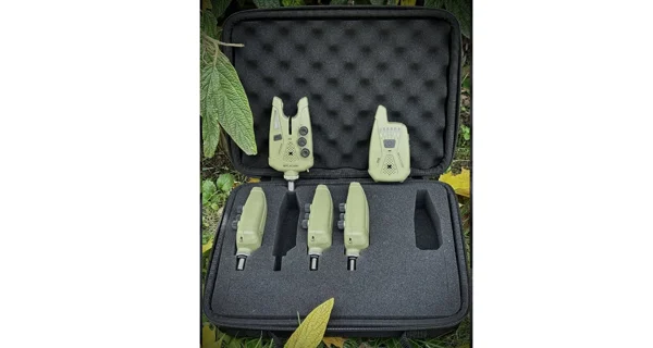 FLACARP - Sada signalizátorov X8 + príposluch RX8 3+1 Šedá Granit