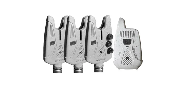 FLACARP - Sada signalizátorov X8 + príposluch RX8 3+1 Šedá Granit