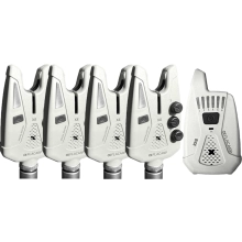 FLACARP - Sada signalizátorov X8 + príposluch RX8 4+1 Biela
