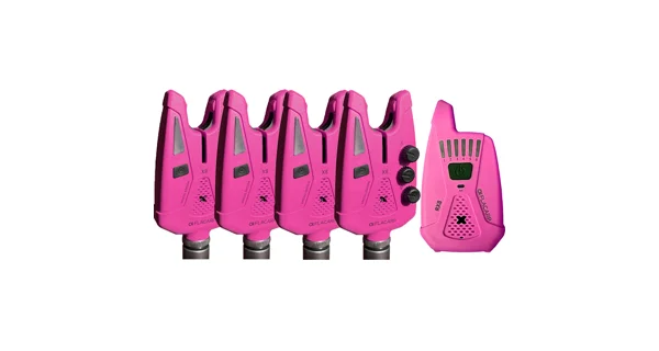 FLACARP - Sada signalizátorov X8 + príposluch RX8 4+1 Fialová