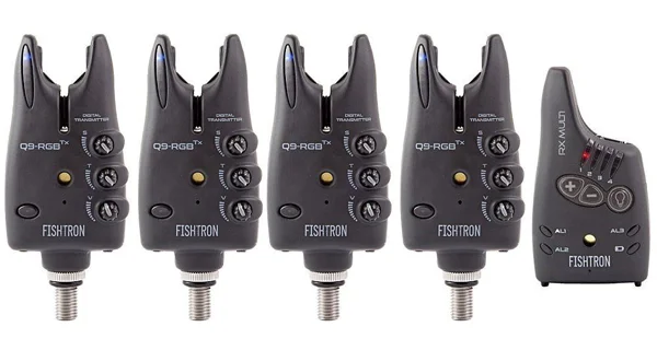 FLAJZAR - Sada Signalizátorov Fishtron Q9 RGB TX 4+1