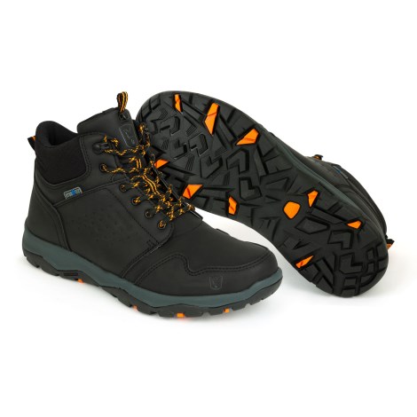 FOX - Boty Collection Black & Orange Mid Boots vel. 9/43