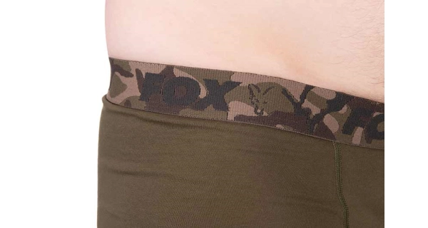 FOX - Boxerky Boxer Shorts Khaki/Black veľ. L 2 ks