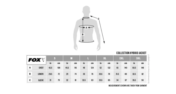 FOX - Bunda Collection Hybrid Jacket B/O veľ. S