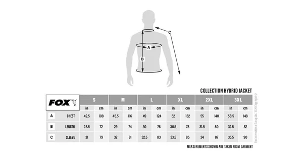 FOX - Bunda Collection Hybrid Jacket G/B veľ. 3XL