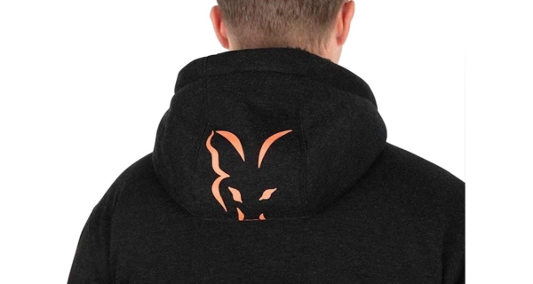 FOX - Bunda Collection Sherpa Jacket Black Orange veľ. M