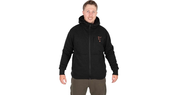 FOX - Bunda Collection Sherpa Jacket Black Orange veľ. XL