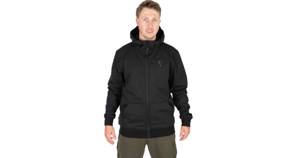 FOX - Bunda Collection Soft Shell Jacket Black Orange veľ. 2XL