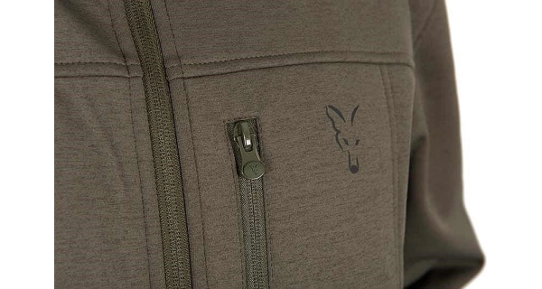 FOX - Bunda Collection Soft Shell Jacket Green Black veľ. L