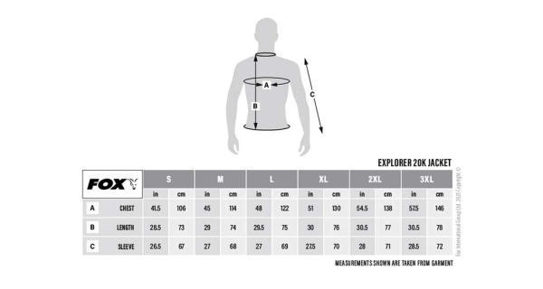 FOX - Bunda Explorer 20K Jacket veľ. 2XL