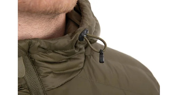 FOX - Bunda Explorer Downfill Packaway Kaki Jacket veľ. XL