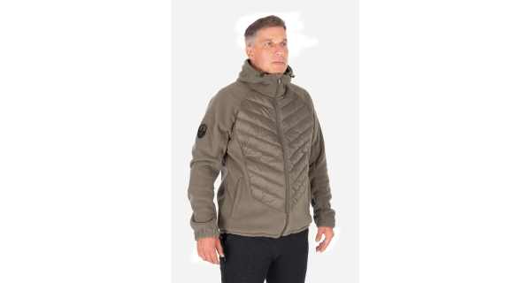 FOX - Bunda Explorer Fleece Hooded Jacket veľ. M