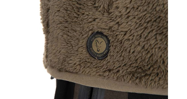FOX - Bunda Khaki HD Premium Full Zip Teddy Jacket veľ. M