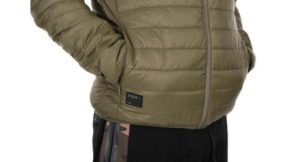 FOX - Bunda Olive Quilted 100 Jacket veľ. 3XL