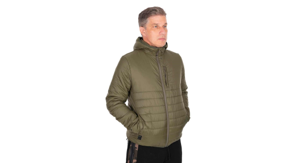 FOX - Bunda Olive Quilted 100 Jacket veľ. 3XL