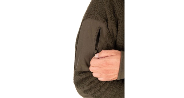 FOX - Bunda Sherpa Hybrid Jacket Olive veľ. 2XL