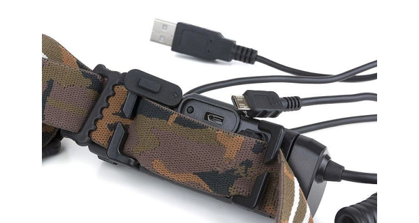 FOX - Čelovka Halo AL350C - dobíjacia