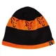FOX - Čiapka Black & Orange Beanie