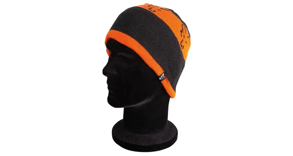FOX - Čiapka Black & Orange Beanie