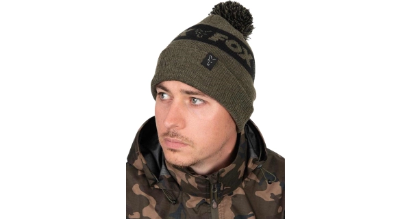 FOX - Čiapka Collection Bobble Green Black