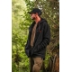 Fox Collection Sherpa Hoody Black/Orange Fox collection Black / Orange Sherpa hoodie - XXXL
