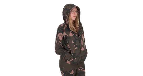 FOX - Dámska Mikina Womens Zipped Camo Hoodie veľ. M
